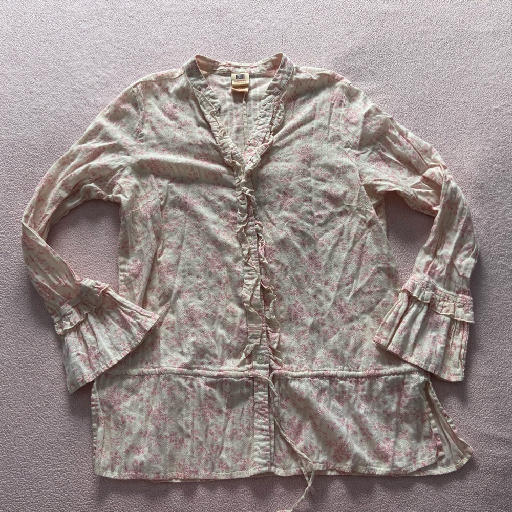 🖤🌸 ruffley shabby chic top 🌸🖤